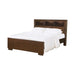 Jessica California King, E.king, & Queen Bed with Storage Headboard Cappuccino - Orbit Furniture (Richmond,BC)