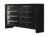 Briana Rectangular 8-drawer Dresser Black - Orbit Furniture (Richmond,BC)