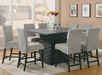 Stanton Square Counter Table Black - Orbit Furniture (Richmond,BC)