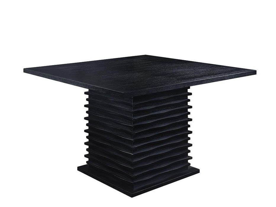 Stanton Square Counter Table Black - Orbit Furniture (Richmond,BC)