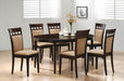 Gabriel Oval Dining Table Cappuccino - Orbit Furniture (Richmond,BC)