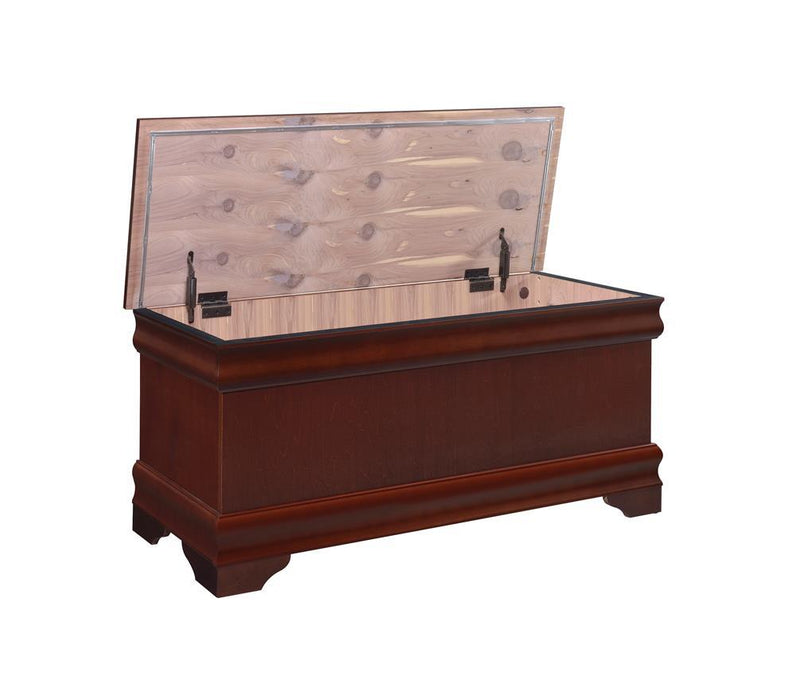 Pablo Rectangular Cedar Chest Warm Brown - Orbit Furniture (Richmond,BC)