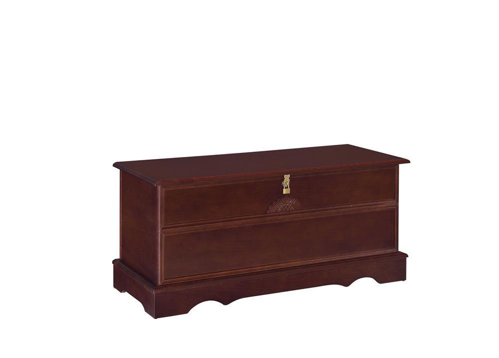 Paula Rectangular Cedar Chest Warm Brown - Orbit Furniture (Richmond,BC)