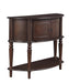 Brenda Console Table with Curved Front Brown - Orbit Furniture (Richmond,BC)