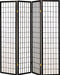 Roberto 4-panel Folding Screen Black and White - Orbit Furniture (Richmond,BC)