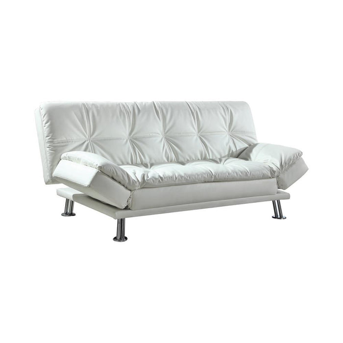 Dilleston Tufted Back Upholstered Sofa Bed Grey - Orbit Furniture (Richmond,BC)
