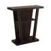 Evanna 2-shelf Console Table Cappuccino - Orbit Furniture (Richmond,BC)