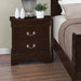 Louis Philippe 2-drawer Nightstand Cappuccino - Orbit Furniture (Richmond,BC)