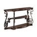 Laney Sofa Table Deep Merlot and Clear - Orbit Furniture (Richmond,BC)