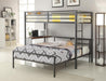 Fisher Twin Workstation Loft Bed Gunmetal - Orbit Furniture (Richmond,BC)