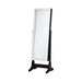 Cortez Storage Jewelry Cheval Mirror Black - Orbit Furniture (Richmond,BC)