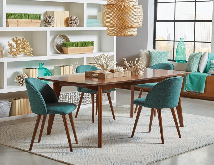 Malone Rectangular Dining Table Dark Walnut - Orbit Furniture (Richmond,BC)