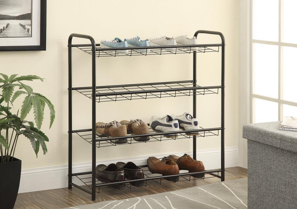 Vivian 3-drawer Shoe Cabinet Black - Orbit Furniture (Richmond,BC)