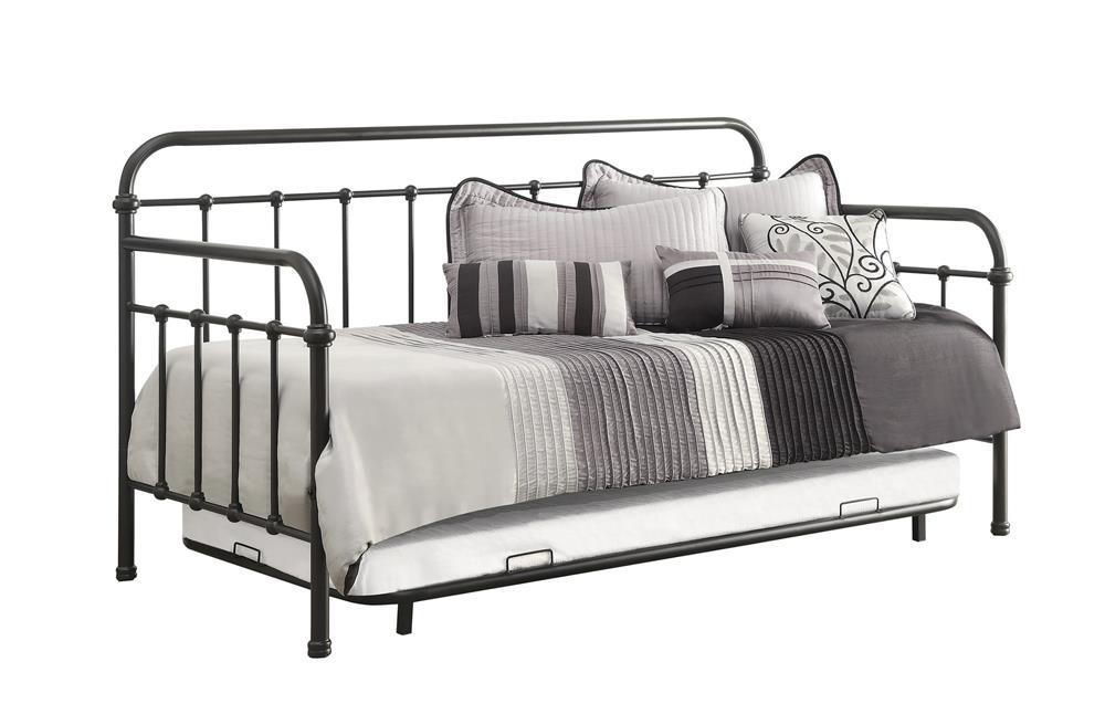 Livingston Daybed with Trundle Dark Bronze - Orbit Furniture (Richmond,BC)