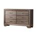 Kauffman 6-drawer Dresser Washed Taupe - Orbit Furniture (Richmond,BC)