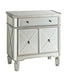 Aconitum 4-door Wine Cabinet Clear Mirror - Orbit Furniture (Richmond,BC)
