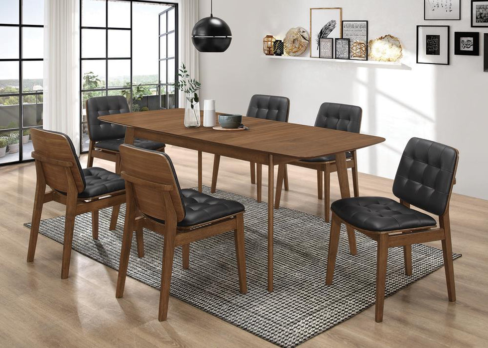 Redbridge Butterfly Leaf Dining Table Natural Walnut - Orbit Furniture (Richmond,BC)