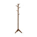 Devlin Coat Rack with 6 Hooks Walnut - Orbit Furniture (Richmond,BC)