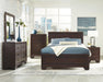 Kauffman California King, Eastren King, & Queen Panel Bed Dark Cocoa - Orbit Furniture (Richmond,BC)