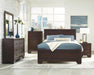 Kauffman California King, Eastren King, & Queen Panel Bed Dark Cocoa - Orbit Furniture (Richmond,BC)