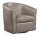 Turner Upholstery Sloped Arm Accent Swivel Chair Champagne - Orbit Furniture (Richmond,BC)