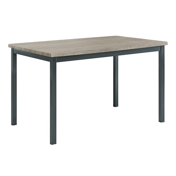 Garza Rectangular Dining Table Black - Orbit Furniture (Richmond,BC)