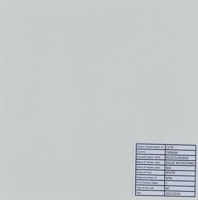 Roberto 4-panel Folding Screen White - Orbit Furniture (Richmond,BC)