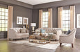 Avonlea Sloped Arm Upholstered Chair Grey - Orbit Furniture (Richmond,BC)