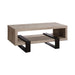 Dinard Coffee Table with Shelf Grey Driftwood - Orbit Furniture (Richmond,BC)