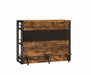 Renaldi Bar Unit with Stemware Rack Antique Nutmeg - Orbit Furniture (Richmond,BC)