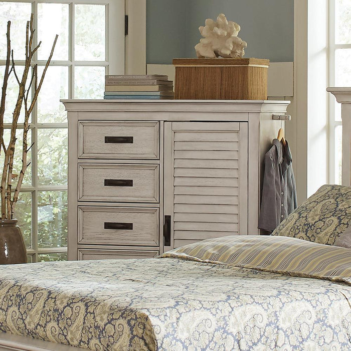 Franco 5-drawer Chest Antique White - Orbit Furniture (Richmond,BC)