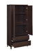 Wadeline 2-door Tall Accent Cabinet Rustic Tobacco - Orbit Furniture (Richmond,BC)