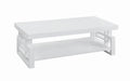 Schmitt Rectangular Coffee Table High Glossy White - Orbit Furniture (Richmond,BC)