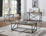 Birdie Rectangular Sofa Table Sonoma Grey - Orbit Furniture (Richmond,BC)
