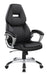 Bruce Adjustable Height Office Chair Black and Silver - Orbit Furniture (Richmond,BC)