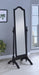 Cabot Rectangular Cheval Mirror with Arched Top Black - Orbit Furniture (Richmond,BC)