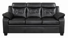 Finley Tufted Upholstered Sofa Black - Orbit Furniture (Richmond,BC)