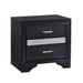 Miranda 2-drawer Nightstand Tray Black - Orbit Furniture (Richmond,BC)