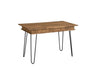 Sheeran Writing Desk with 4 Hidden Storages Rustic Amber - Orbit Furniture (Richmond,BC)