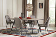 Alan Upholstered Dining Chairs Grey (Set of 2) - Orbit Furniture (Richmond,BC)