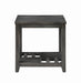Cliffview 1-shelf Rectangular End Table Grey - Orbit Furniture (Richmond,BC)