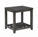 Cliffview 1-shelf Rectangular End Table Grey - Orbit Furniture (Richmond,BC)