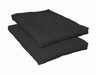 9" Deluxe Innerspring Futon Pad Black - Orbit Furniture (Richmond,BC)