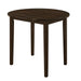 Bucknell 3-piece Dining Set with Drop Leaf Cappuccino and Tan - Orbit Furniture (Richmond,BC)