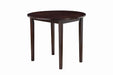 Bucknell 3-piece Dining Set with Drop Leaf Cappuccino and Tan - Orbit Furniture (Richmond,BC)