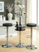 Ramses 29" Adjustable Bar Stool Chrome and Black - Orbit Furniture (Richmond,BC)