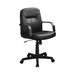 Minato Adjustable Height Office Chair Black - Orbit Furniture (Richmond,BC)