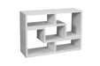 Velma Convertible TV Console and Bookcase White - Orbit Furniture (Richmond,BC)