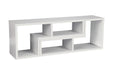 Velma Convertible TV Console and Bookcase White - Orbit Furniture (Richmond,BC)
