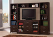 Lewes 2-door TV Stand with Adjustable Shelves Cappuccino - Orbit Furniture (Richmond,BC)
